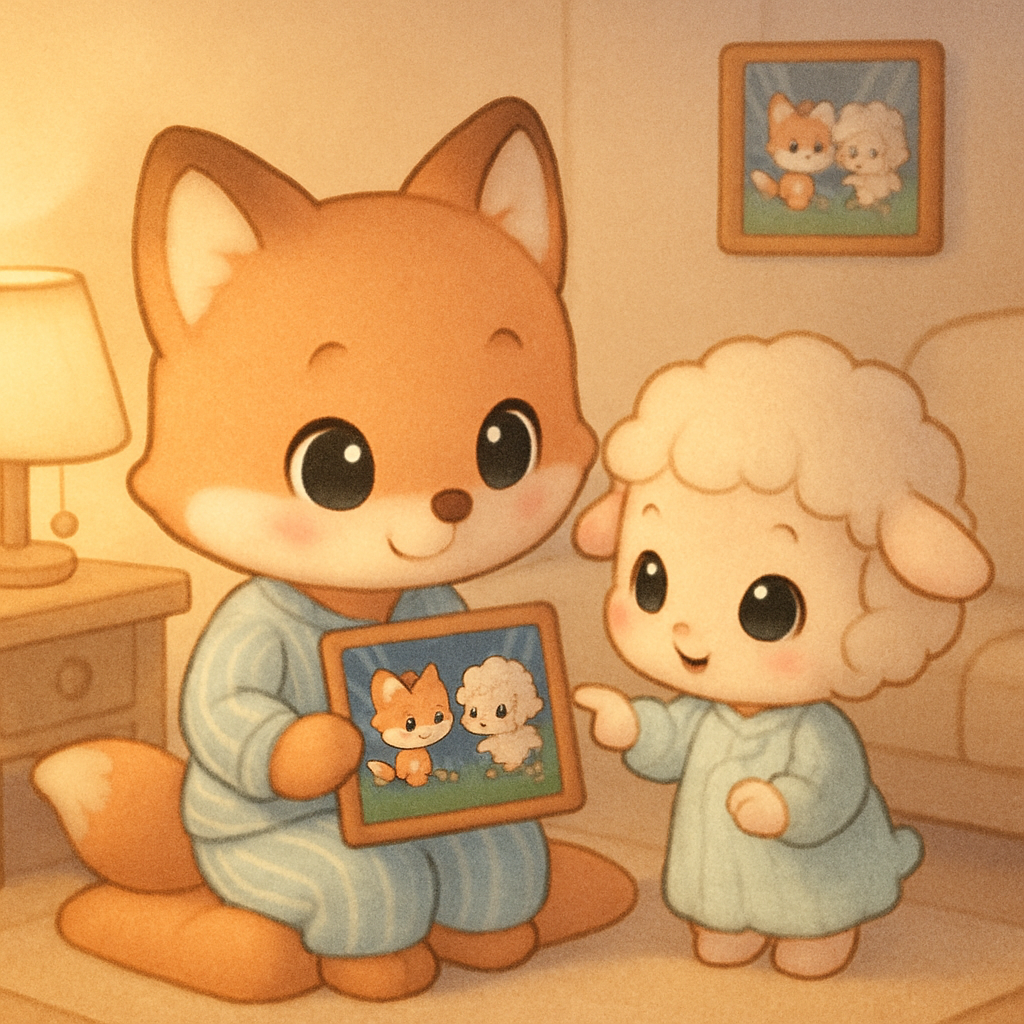 Fox and Sheep Nighty Night: Building Connection at Bedtime