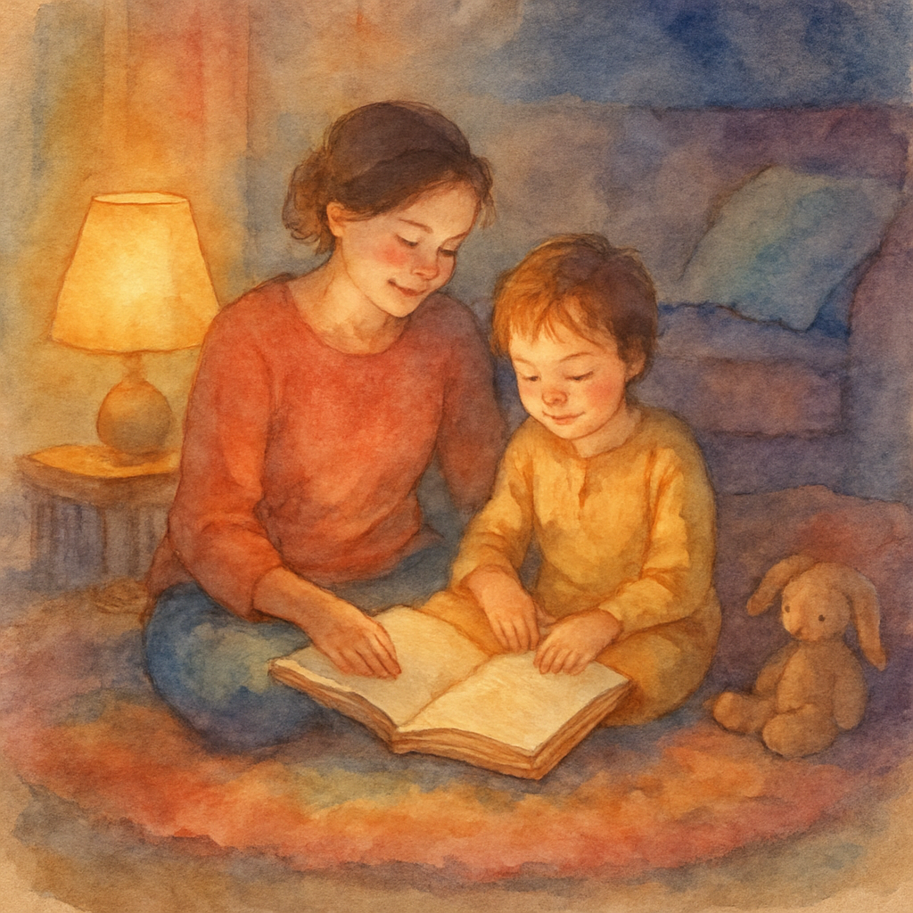 bedtime stories for four year olds: building closeness through calm, imaginative routines